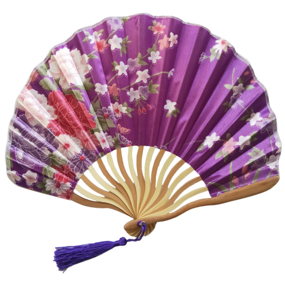 

Hot sell Chinese Style Hand Held Fan Bamboo Paper Folding Fan Party Wedding Decor Vintage Chinese Fans Paper Home Bamboo Gifts