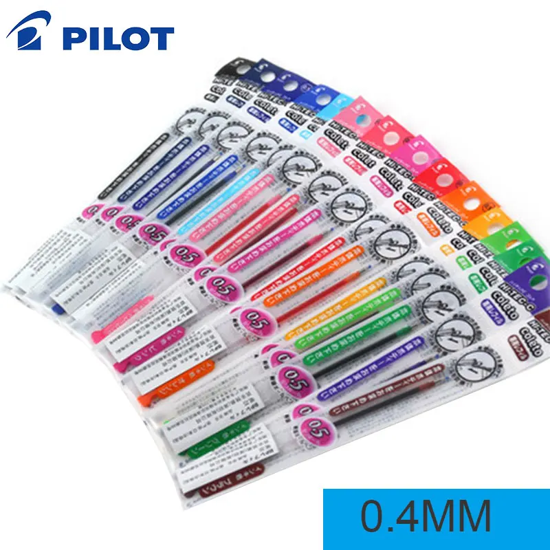 Pilot Hi-Tec-C Coleto Gel Multi Pen сменный стержень-0 4 мм черный/синий/красный/15 цветов в наличии