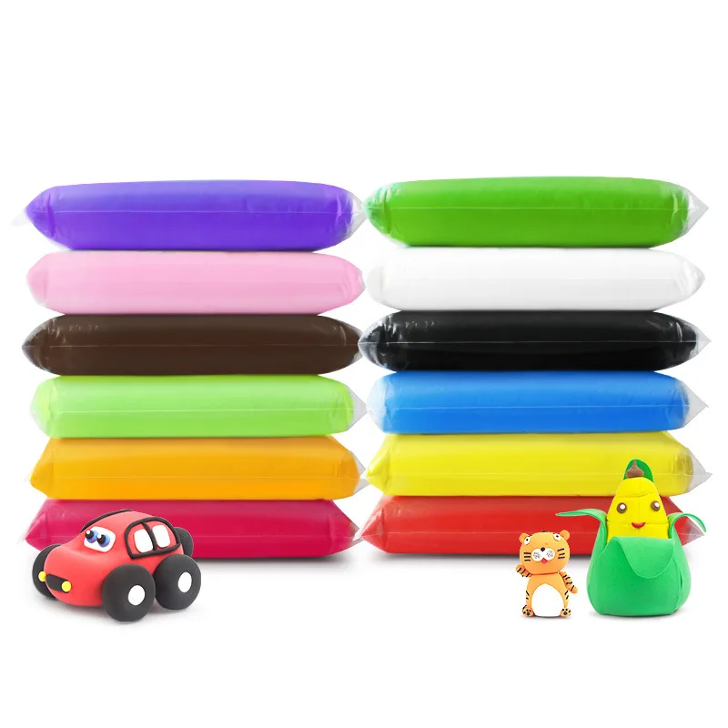 

Children's handmade ultra-light clay space mud DIY color clay plasticine crystal mud safe and non-toxic 500 g 24/36 color