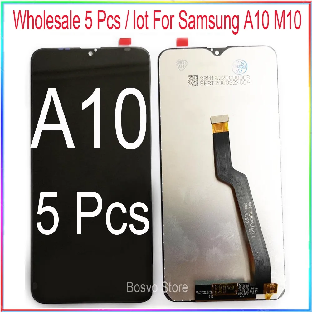 Оптовая продажа 5 шт./лот для Samsung A10 LCD M10 экран дисплей A105 M105 с сенсорным экраном в