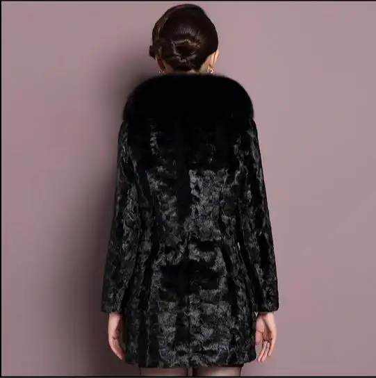 Пушистое 2020 Женское пальто из искусственного меха меховая куртка манто для