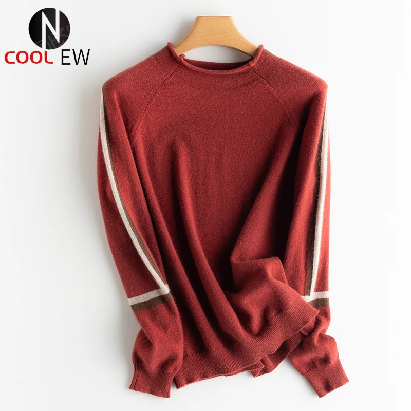 

Autumn and winter new fashion cashmere sweater 100% pure cashmere all-match pullover