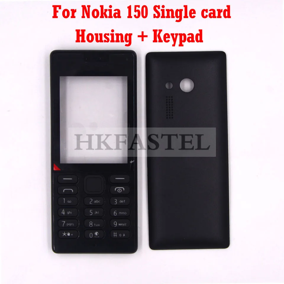 HKFASTEL высококачественная клавиатура для Nokia 150 с одной SIM картой новый чехол