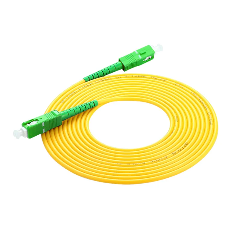 Ftth Optical Fiber Cable Patch Cord Pigtail Singlemode SC APC Sm 2.0mm 3.0mm 9/125um 1m 2m 3m 5m 10m 20m 30m