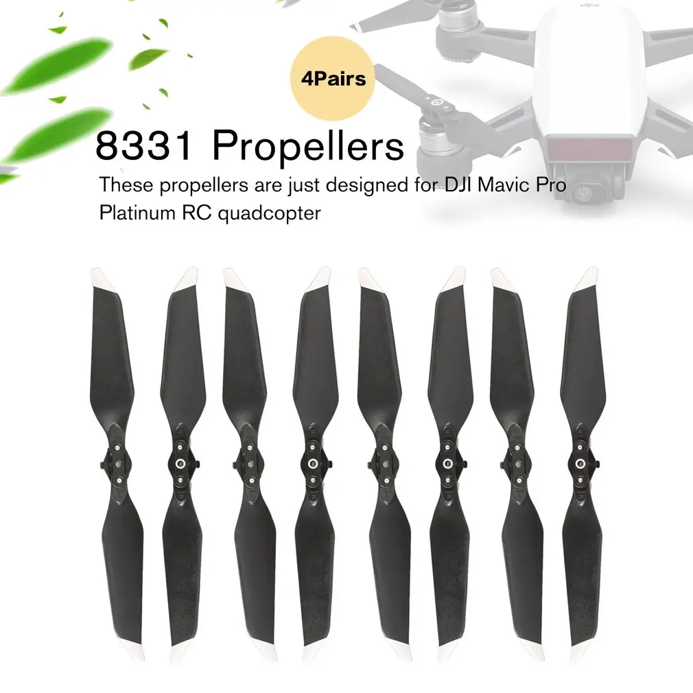

4 CW CCW 8331 DJI Mavic Pro Platinum RC Drone