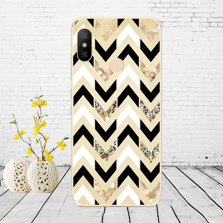 H40 Силиконовый чехол для Xiaomi mi A2 LITE, чехол с полной защитой, мягкая задняя крышка из ТПУ, чехол для телефона s для Xio mi A2 LITE, бампер - Цвет: H40