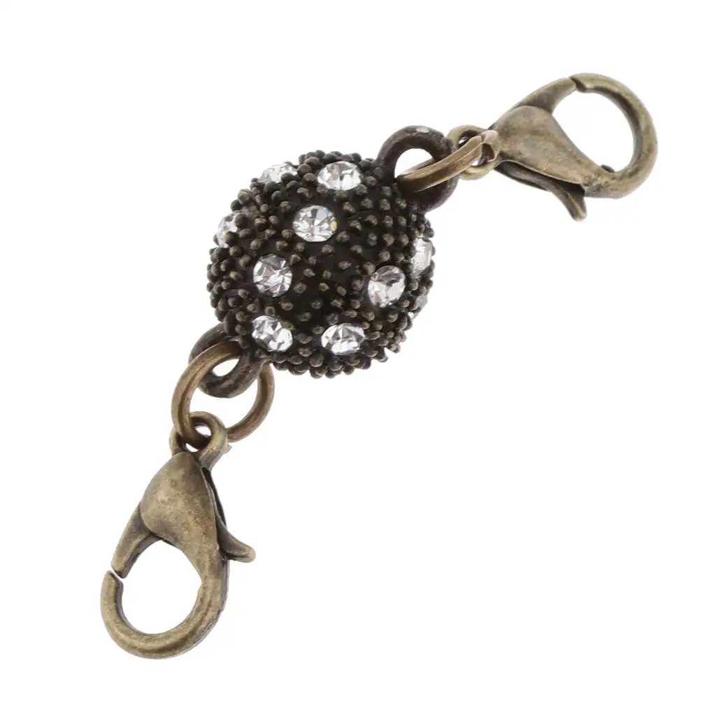 

5 Pcs Clasps Ball Lobster Magnetic Clasp DIY Necklaces Bracelets Jewelry Making