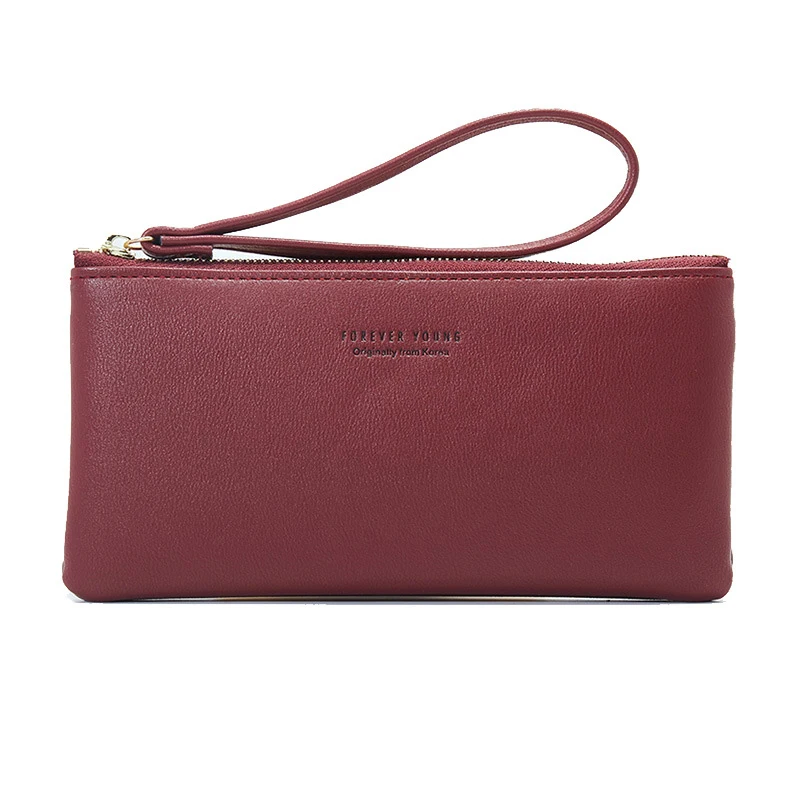 Женский Длинный клатч кошелек большая вместительность сумка для мобильного