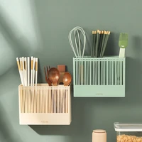 plastic shelving cutlery spoon fork storage box kitchen chopsticks drainer rack drain holder strainer stand tool shelf organizer