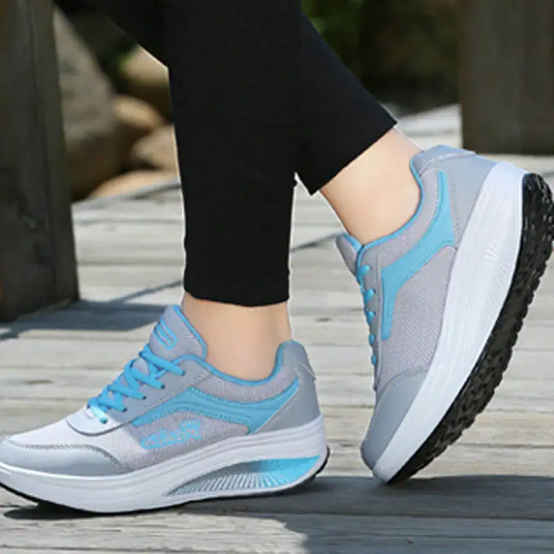

Спортивная обувь, дышащие кроссовки на платформе, удобная женская спортивная обувь, кроссовки, женская обувь для бега, тенниса