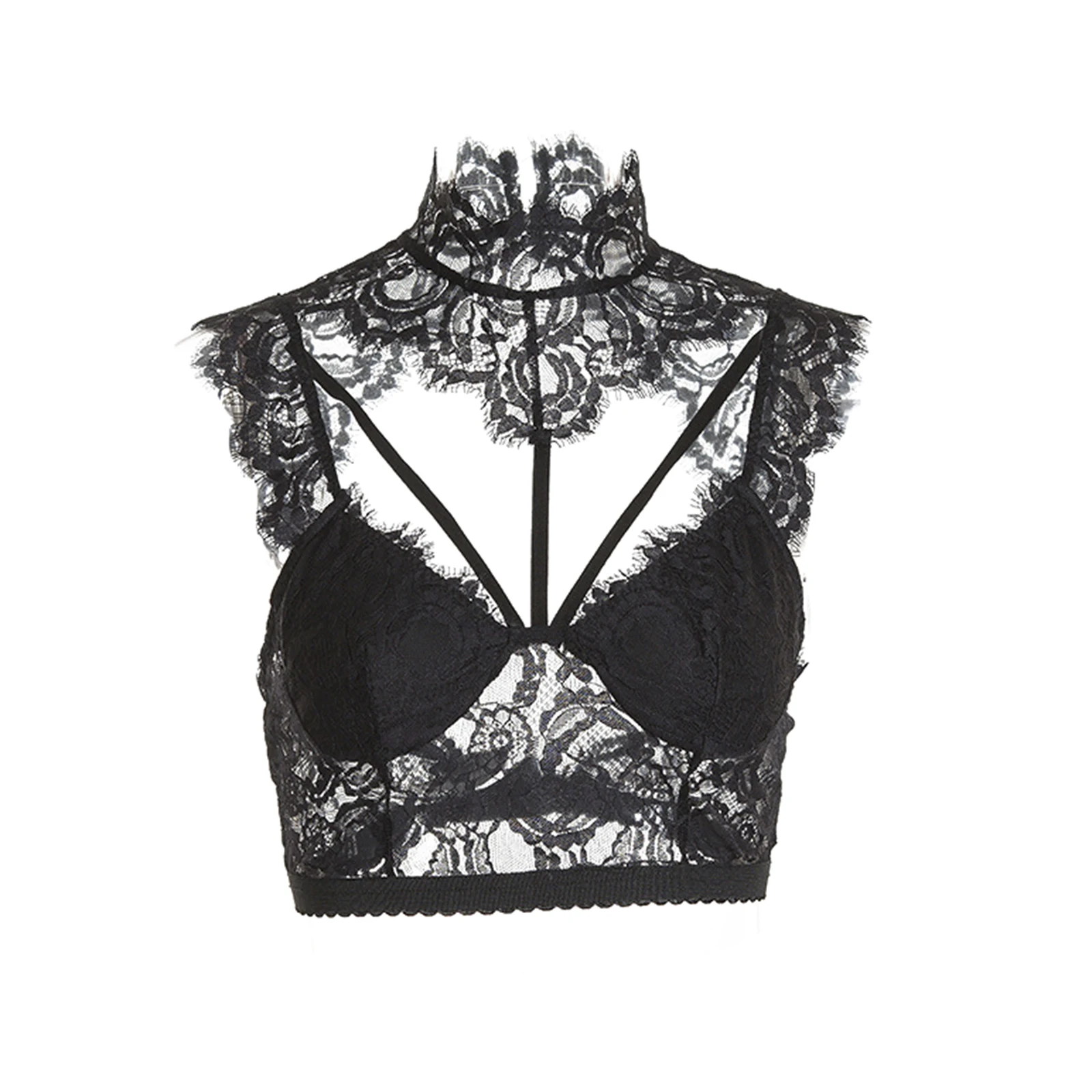 Женский сексуальный кружевной бюстгальтер модное однотонное нижнее белье с