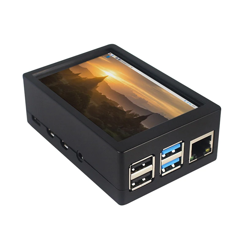 

3.5 Inch Touch Screen 480*320 LCD Display ABS Case for Raspberry Pi 4 Model B Newest