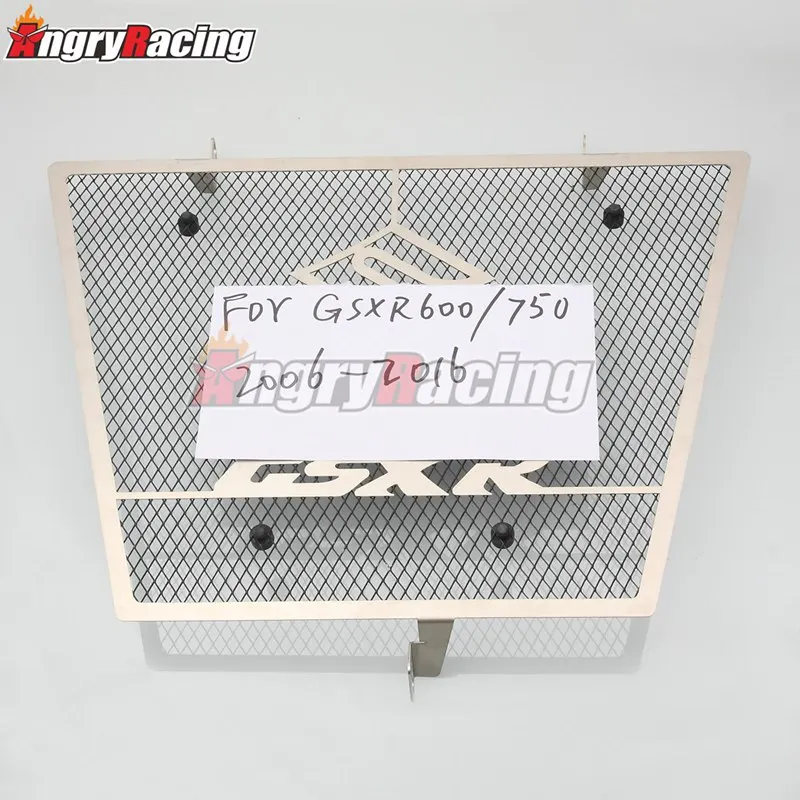 Нержавеющая сталь радиатор мотоцикла решетка Защитная крышка для GSXR600 GSXR750 GSXR 600