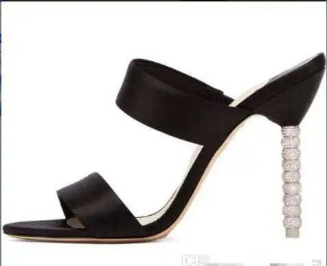

2020 high heel sandals back empty large women's sandals single shoes fashion shoes