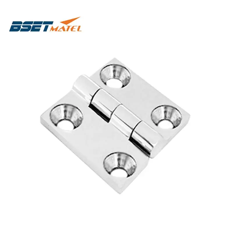 

BSET MATEL Heavy Duty SS 316 marine grade1.5inch 38*38m cast Boat Caravan RV Deck Cabinet Drawer Door Strap Butt Hinge Hardware