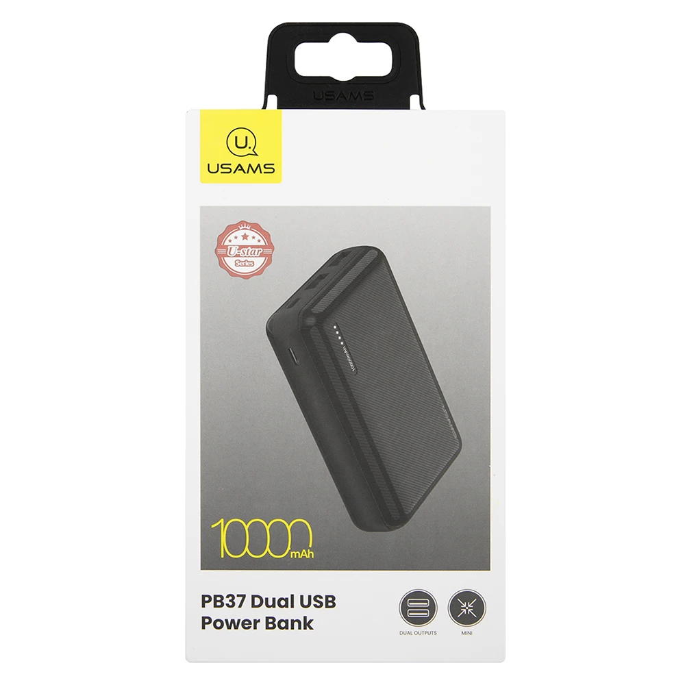 Внешний АКБ USAMS US CD102 (10000 mAh)|Внешние аккумуляторы| |