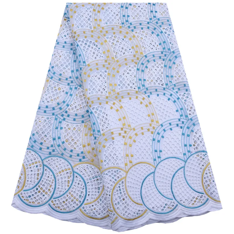 Лидер продаж африканская кружевная ткань Kalume нигерийская швейцарская хлопковая