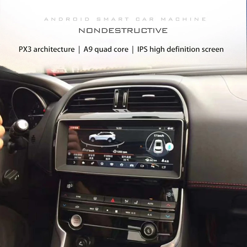 LiisLee Автомобильный мультимедийный GPS аудио Hi Fi Радио стерео для Jaguar XE S X760 2015 ~ 2018