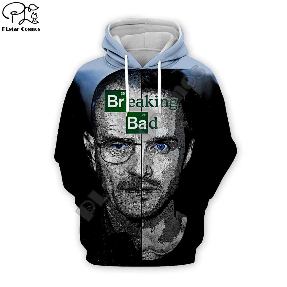 Толстовка Мужская/Женская с 3D принтом во все тяжкие Модный пуловер в стиле