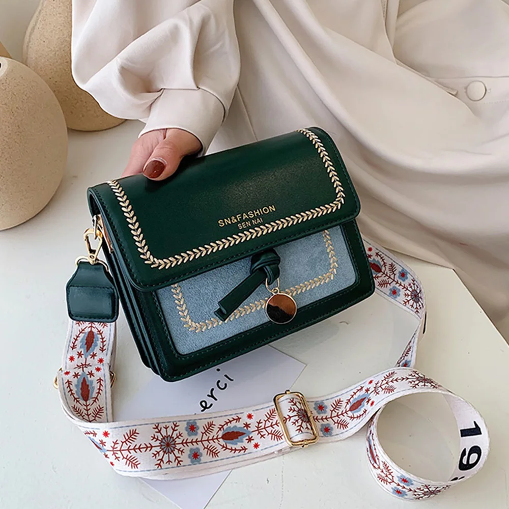 Маленькая кожаная сумка мессенджер для женщин 2020 модная дорожная мини через