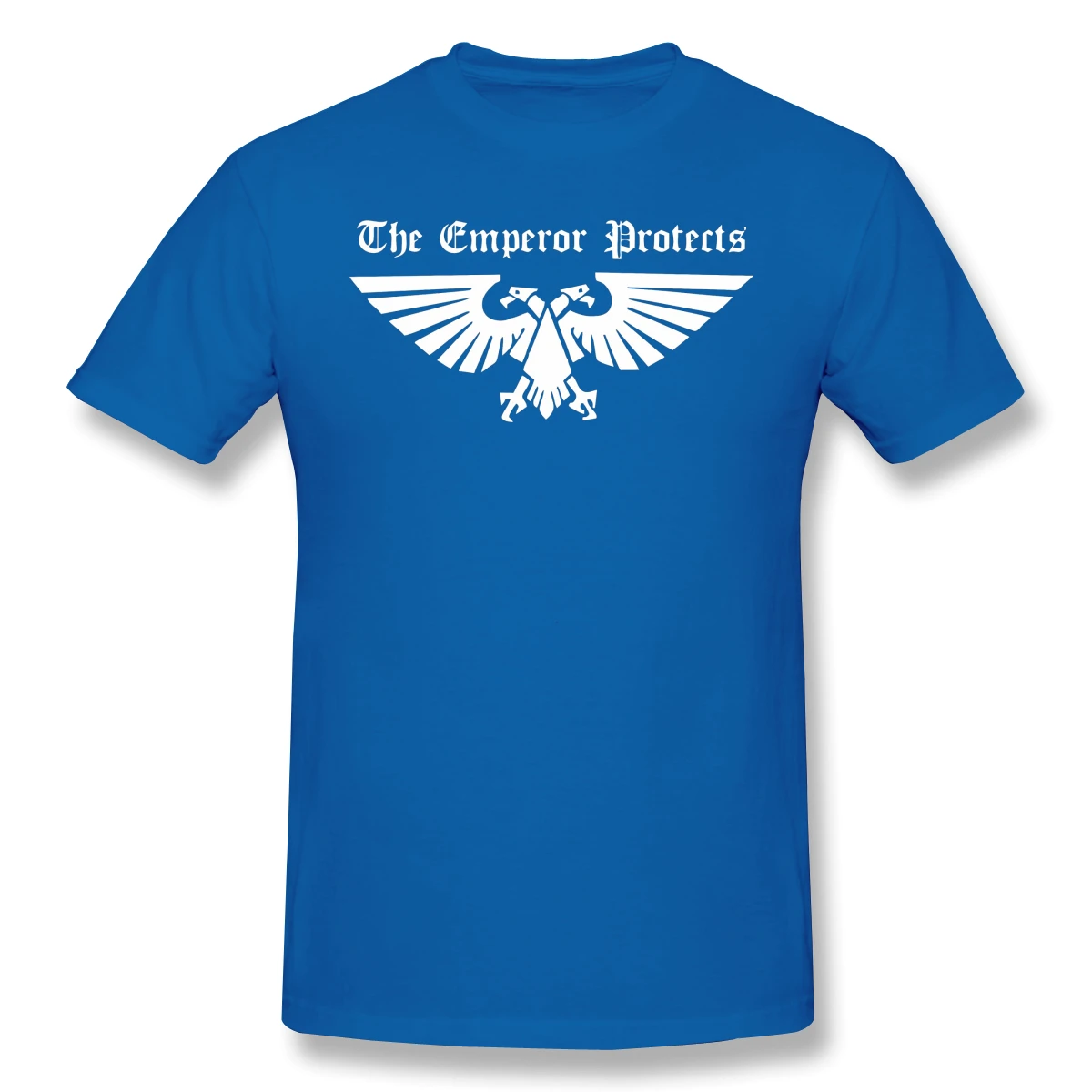 

Blue Planet T Shirt Red T-Shirt The Emperor Protects Men Fashion Short Sleeve