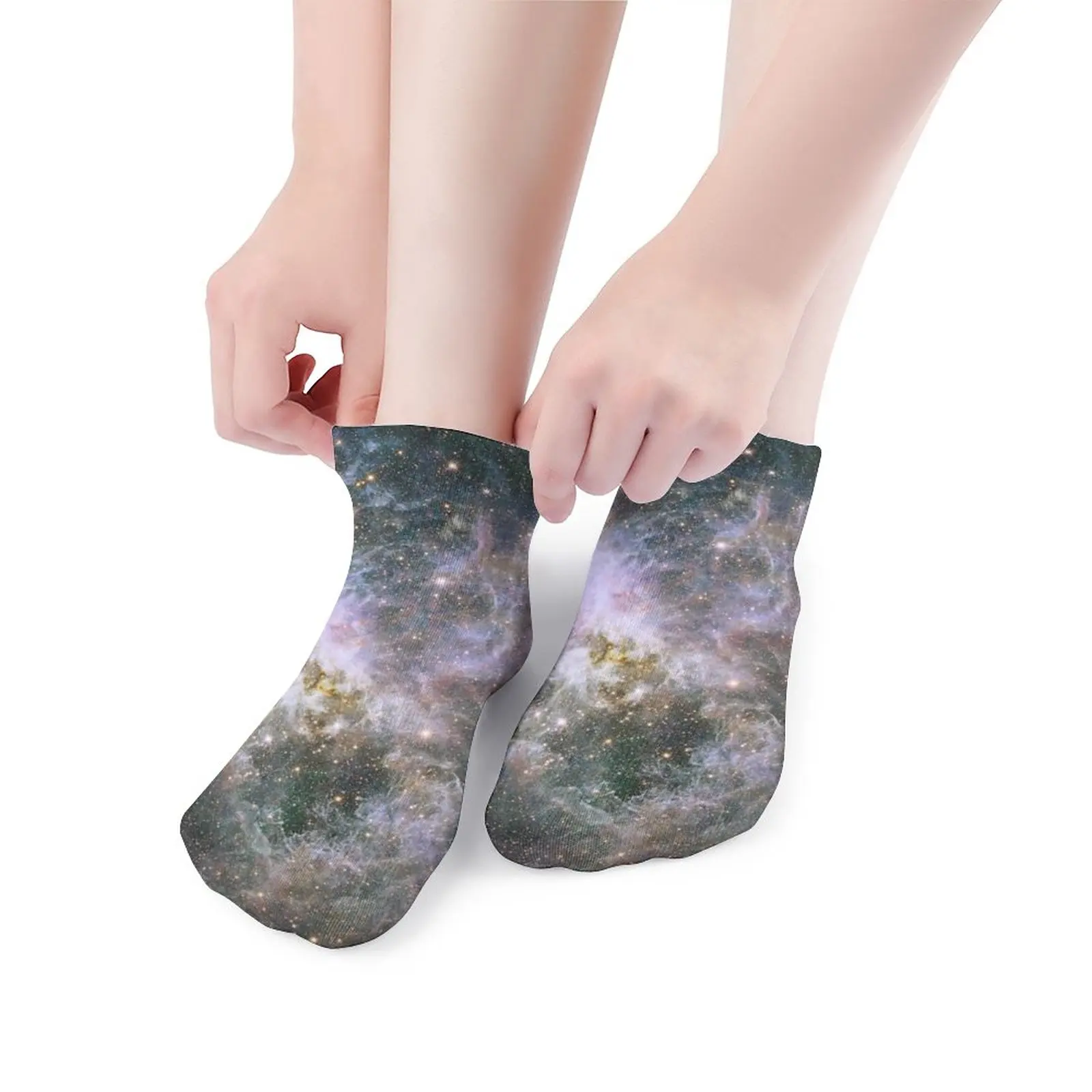 

Universe Socks Large Chemical Fiber Paint Socks Sports Anti-Slip Soft Couple Socks