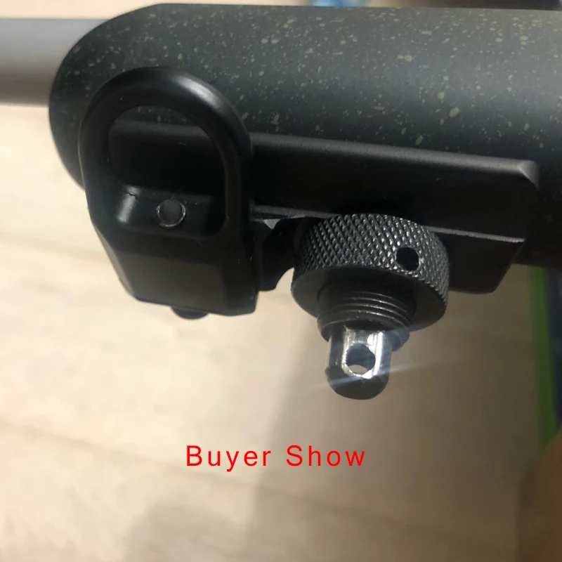 Подходит для 20 мм рельс Охотничьи аксессуары сталь GBB Sling Mount Plate Adapter Attachment