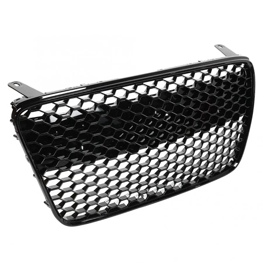 Автомобильный передний бампер Гриль Центральная решетка для Audi R8 2007 2008 2009 2010 2011