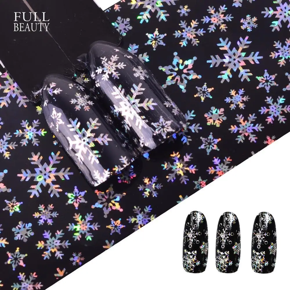

4*100cm/Roll Black Lace Flower Snowflake Nails Sticker Transfer Nail Foil Adhesive Manicure Nail Stickers Art Decoration