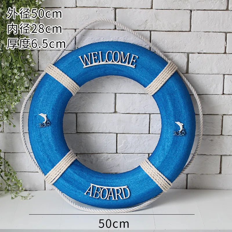 Добро пожаловать настенный орнамент спасательный круг вспененный лодка на стену
