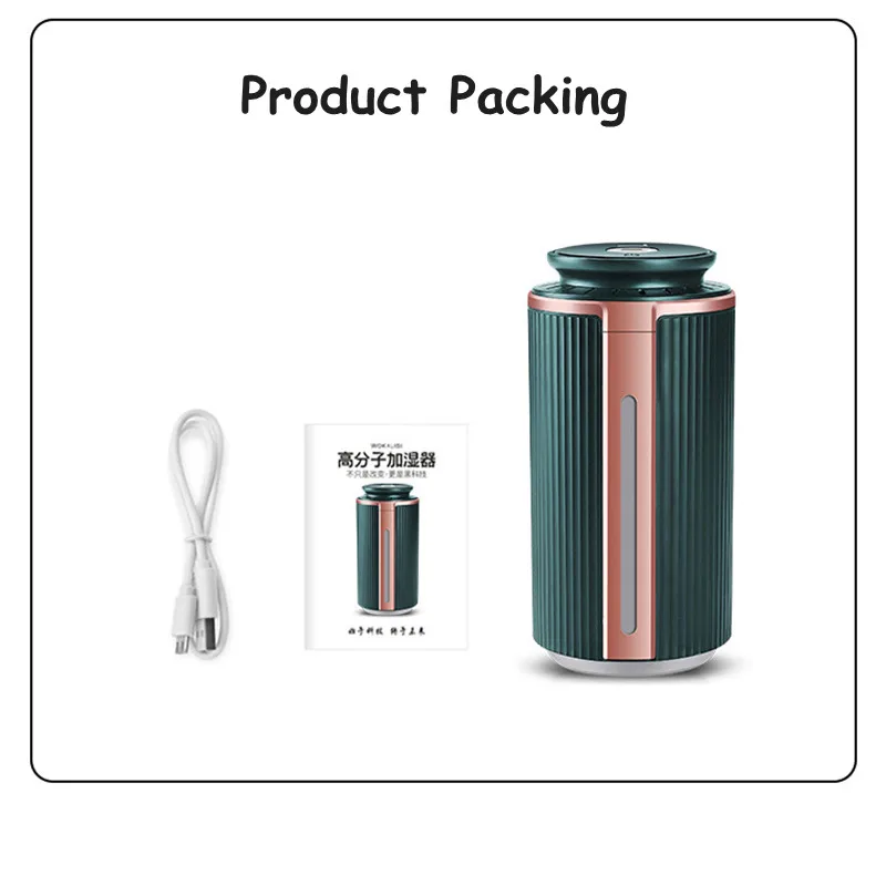 

1000ML Large Capacity Ultrasonic Air Humidifier Essential Oils Sprayer USB Fogger Cool Mist Maker with Colorful LED Night Light