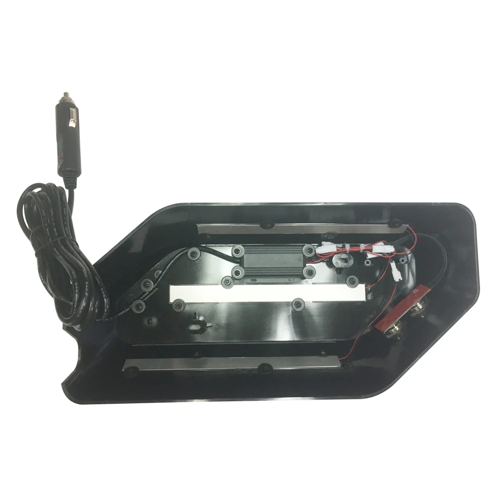 Черный ABS задняя дверь светодиодный светильник освещения задней двери для Jeep