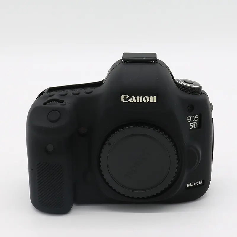 Силиконовые Камера чехол для цифровой однообъективной зеркальной камеры Canon EOS R 1300D T6 M50 5D II III IV 5D3 5D4 4000D T100 800D T7i 6D II 6D2 80D 200D 250D SL2 SL3 750D