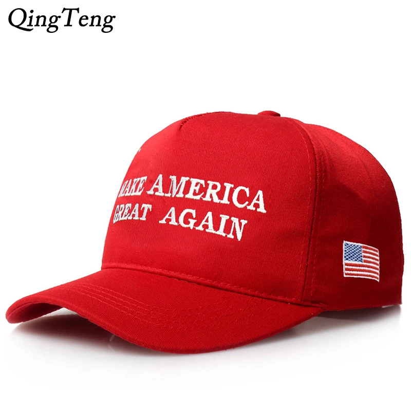 Бейсболка Make America Great Again красная бейсболка с вышитыми буквами мужские речевые