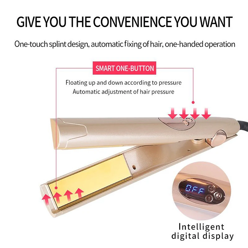 2 в 1 профессиональный электрический выпрямитель/щипцы для завивки волос