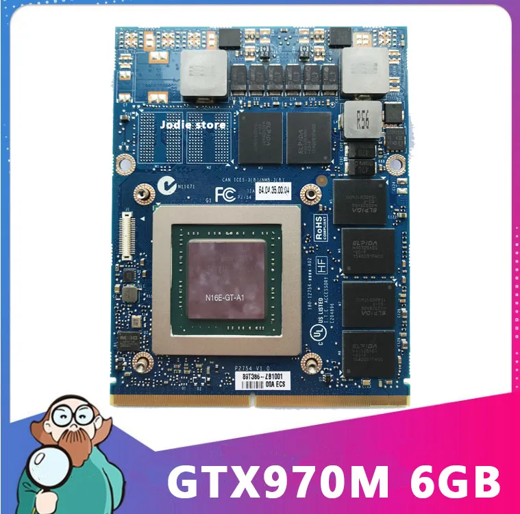 оригинальный gtx 970 м gtx970m n16e gt a1 видео гр