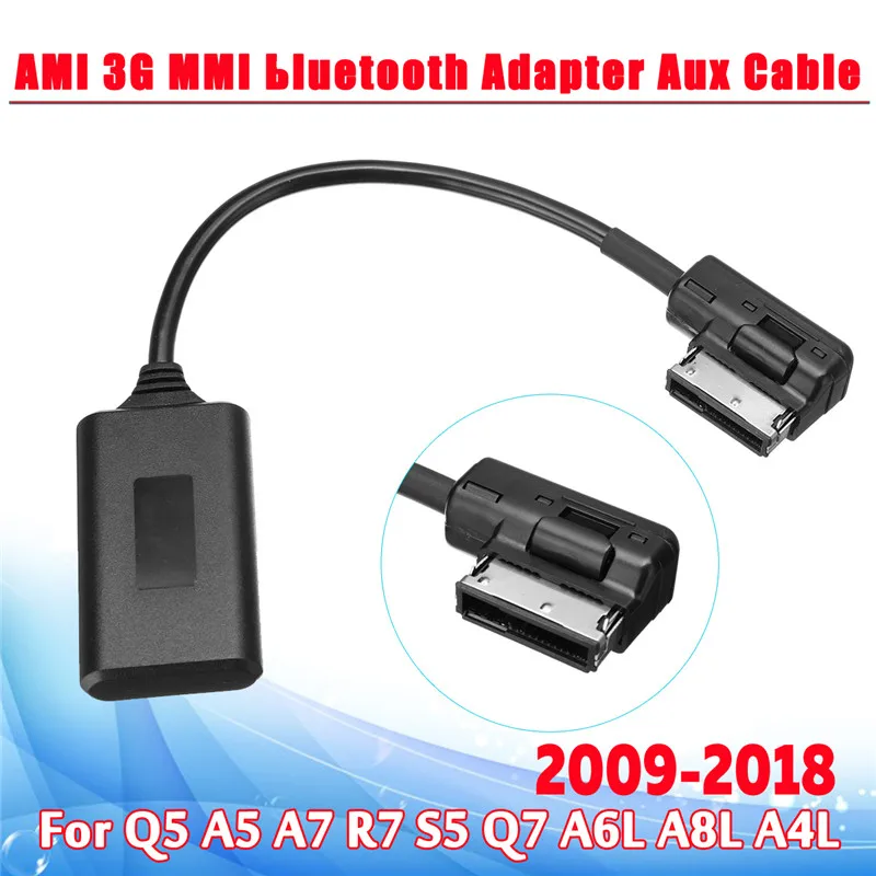 AMI MMI Bluetooth-compatible Module Adapter Aux Radio Media Interface Aux Cable Audio Input For Audi Q5 A5 A7 R7 S5 Q7 For VW