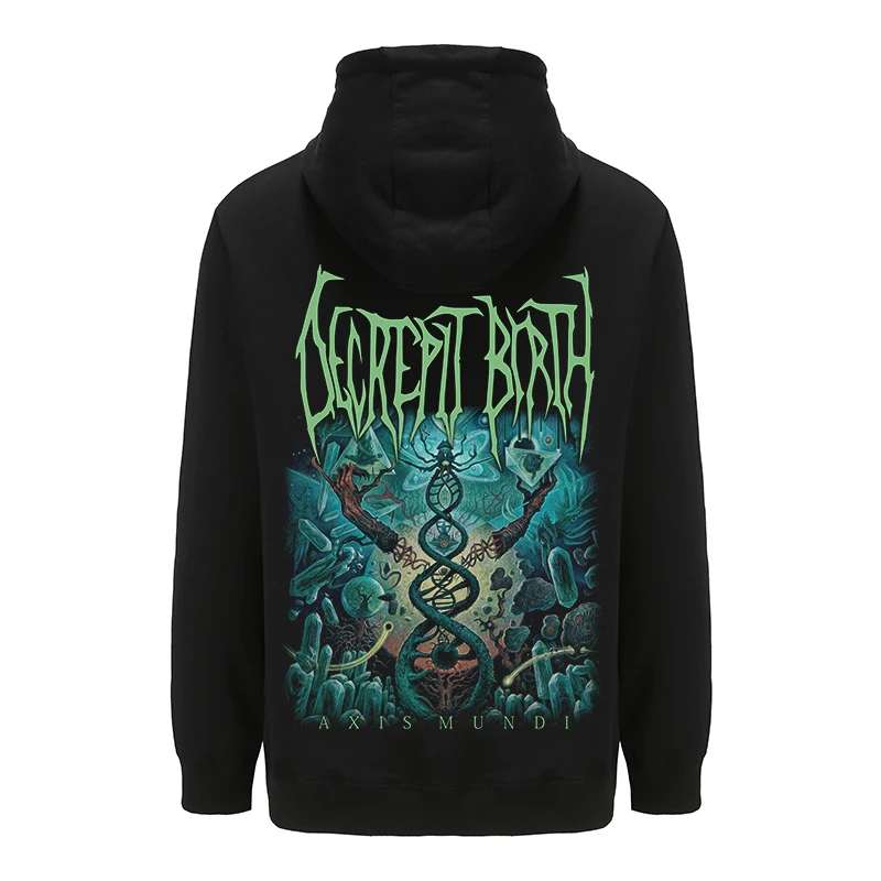 

4 Designs Horrible Decrepit Birth Zipper Sweatshirt Rock Death Demon Nice Soft Warm Hoodies Heavy Metal Punk Fleece Outerwear