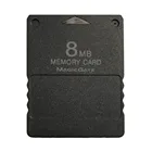 Карта памяти 8 Мб, расширительные карты памяти, подходящие для Sony Playstation 2 PS2, черная карта памяти 8 Мб, оптовая продажа, Прямая поставка