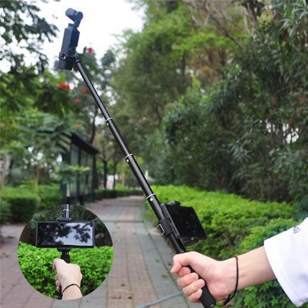Регулируемая портативная селфи Палка с креплением для телефона портативный
