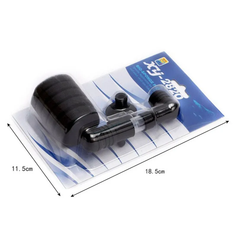 Аквариумный фильтр воздушный скиммер с насосом Биохимический губчатый для