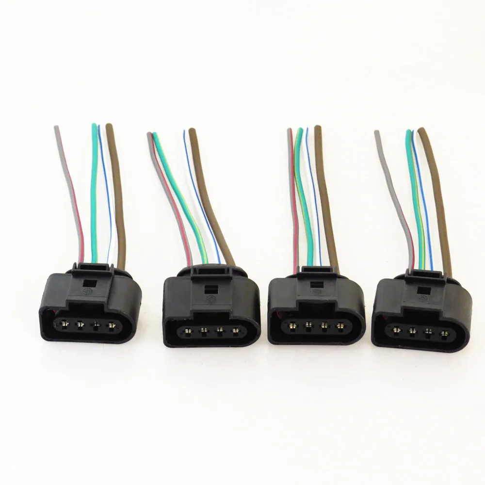Койлы зажигания двигателя TUKE Qty6 разъем отрезок для VW Passat B5 Touareg Seat 1J0 973 724