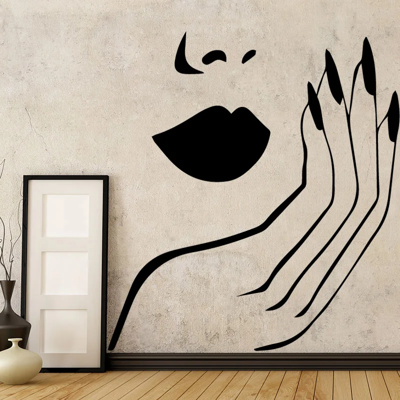 

Girl Use, Sexy,Vinyl, Beauty Salon, Girl use, Wall Decoration, Mural, Living Room, Wall Sticker For Girls Room Room Decor