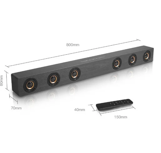 Домашний кинотеатр спикер s wless 30 Вт динамик НЧ-динамик ТВ Саундбар bluetooth с RCA HDMI Hifi стерео звук деревянный пульт дистанционного управления