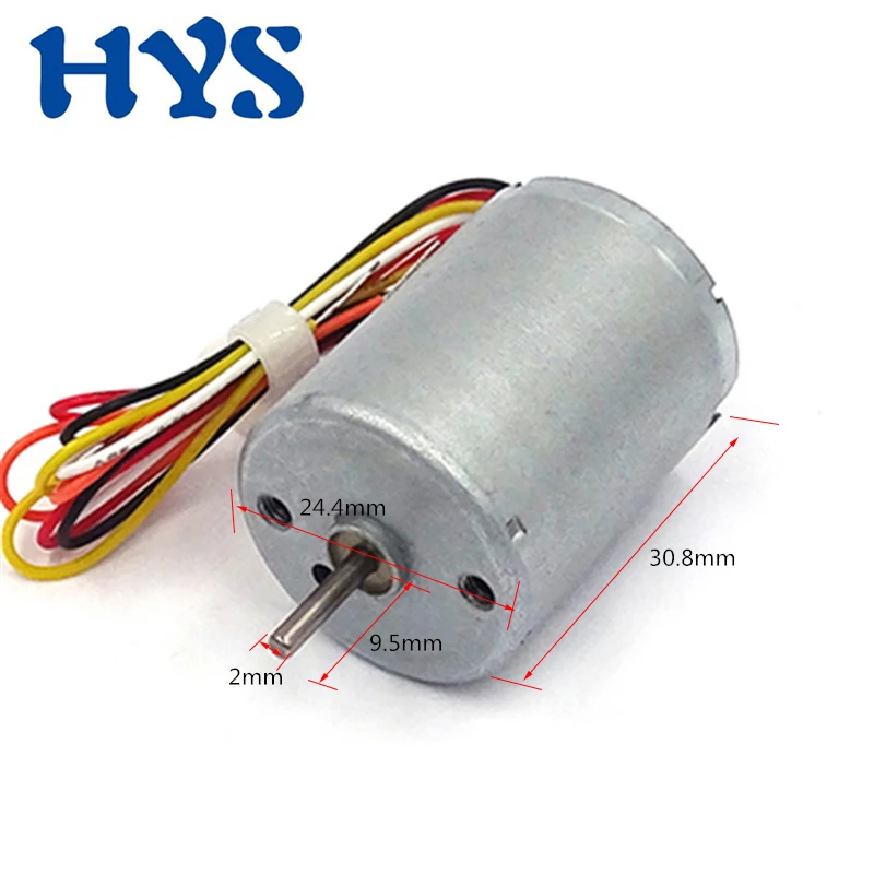 Бесщеточный 12 V 24V двигатель высокого Скорость 6000 об/мин бесщеточный