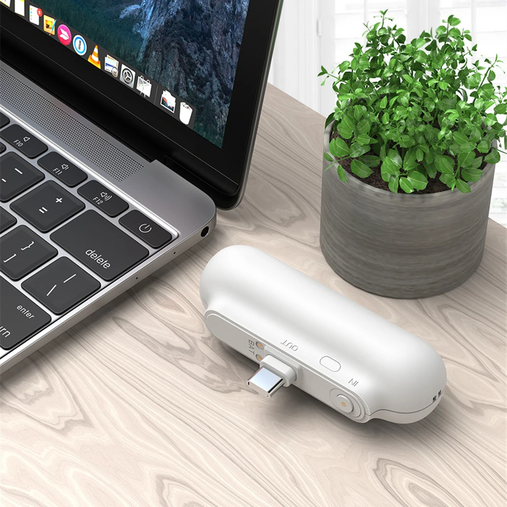 Портативное мини зарядное устройство для Iphone android type c мобильный телефон 2600mAh
