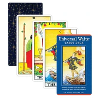 wholesale 78pcs tarot cards universal waite tarot deck divination card friend party entertainment table game cards set dropship