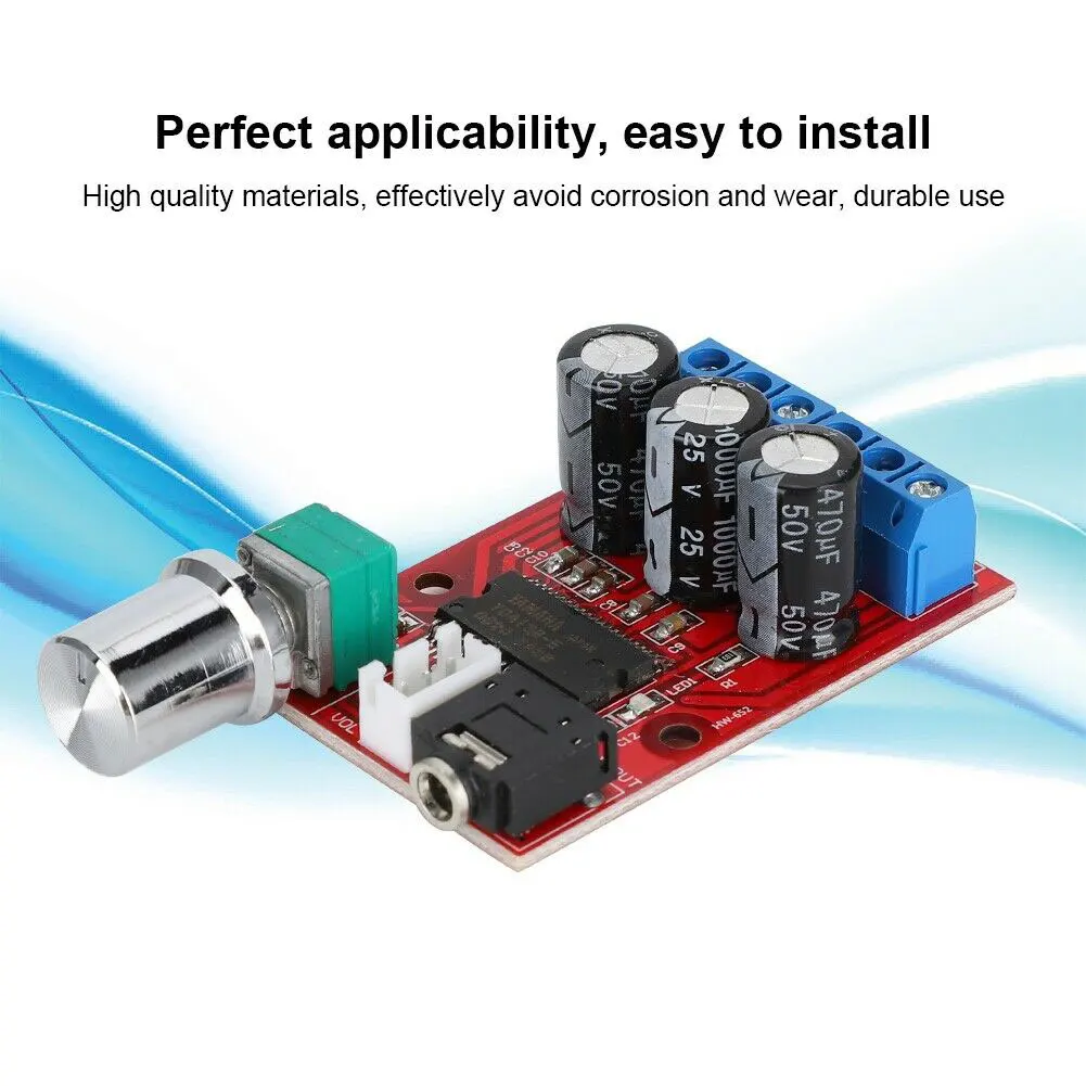 XH-M145 Wide Voltage Big Dynamic Range Digital Power Noise Reduction Class D Audio Amplifier Board Anti Corrosion 2 Channel | Электроника