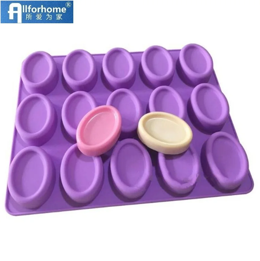 15 отверстий овальный пончик тост силиконовая форма для выпечки торта Маффин