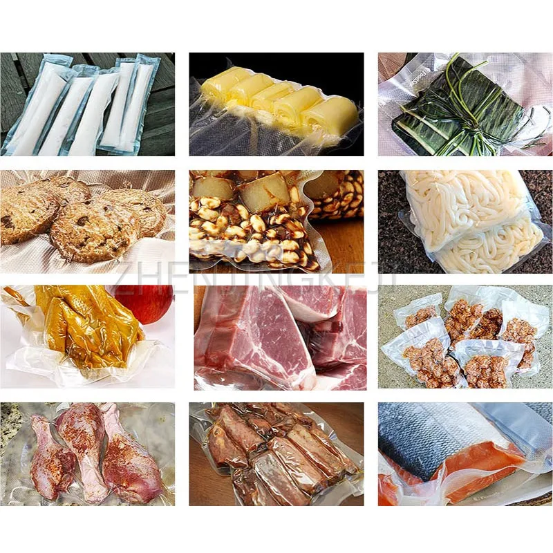 

Fully Automatic Food Vacuum Sealing Packing Machine Large Electric Commercial Delicatessen Fruit Nut Dry And Wet Fresh Keeping